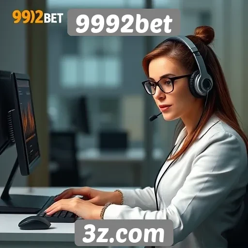 Atendimento ao cliente no site 9992bet