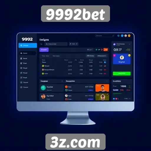 Interface do usuário e experiência no 9992bet